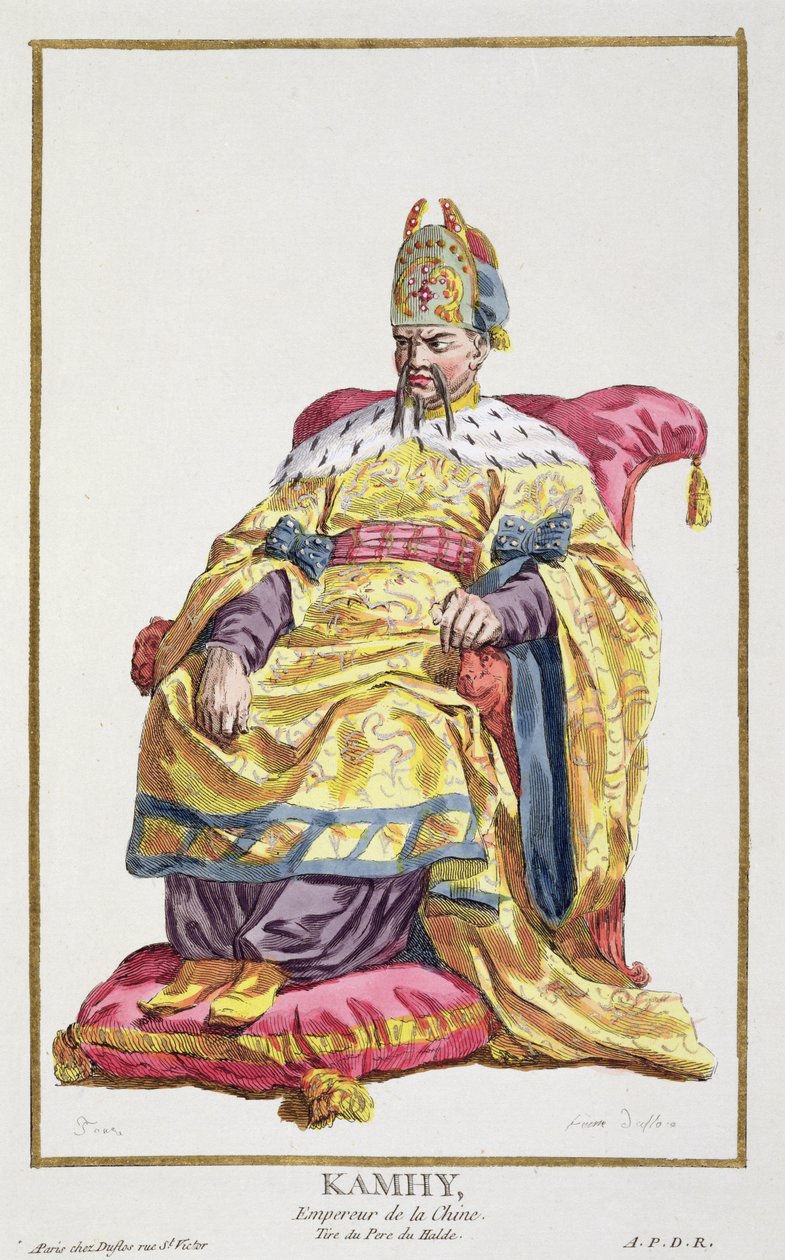 Kang Tsi (1662-1722) Manchu-kejser af Kina fra 