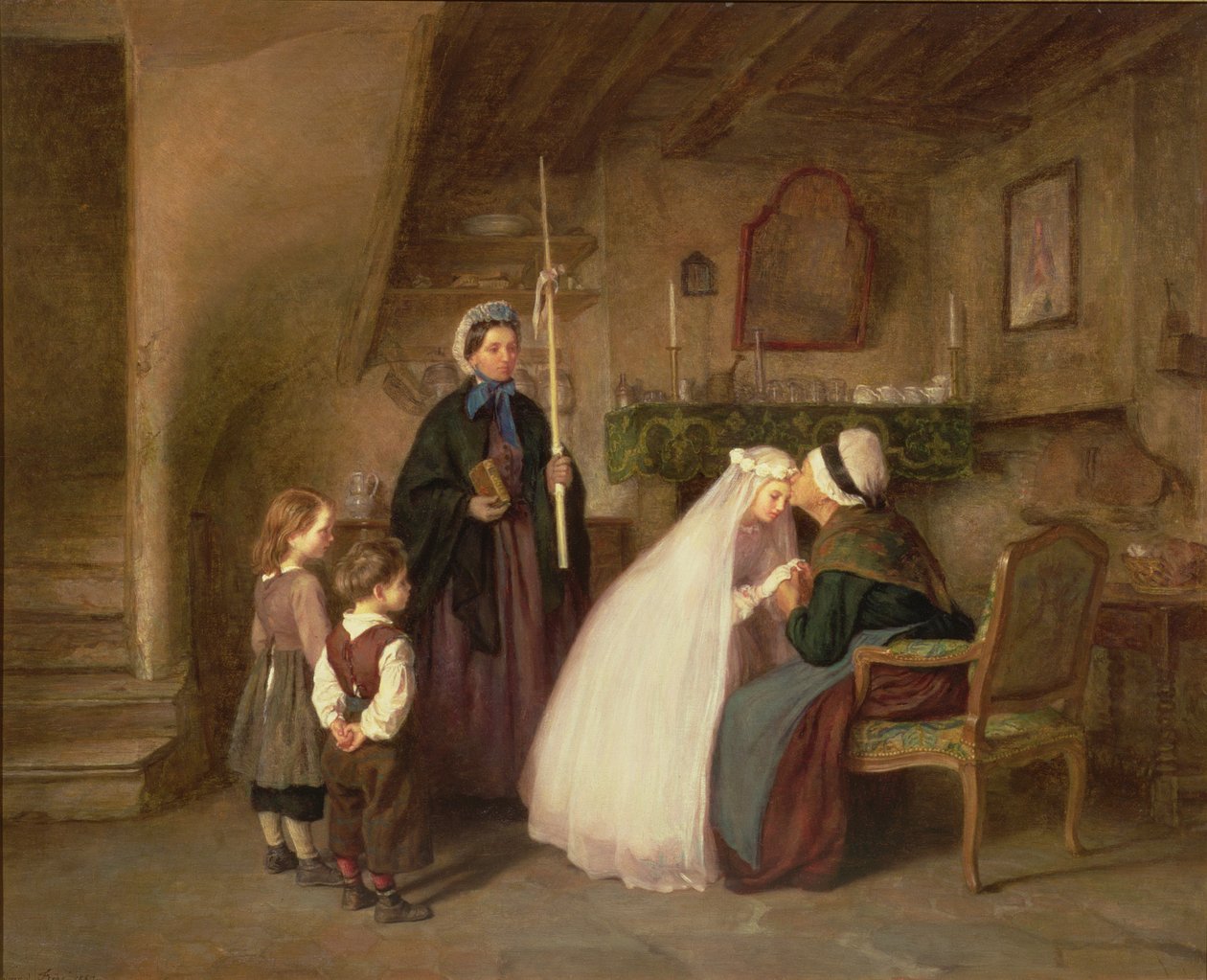 Den første nadver af Pierre Edouard Frere