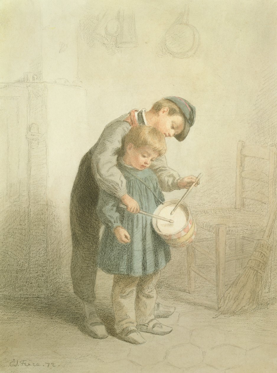 Den lille trommeslager, 1872 af Pierre Edouard Frere