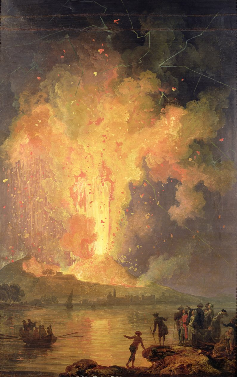Vesuvs udbrud i 1779, 1779-1802 af Pierre Jacques Volaire