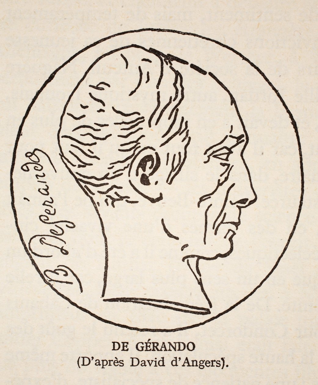 fra at generere af Pierre Jean David d