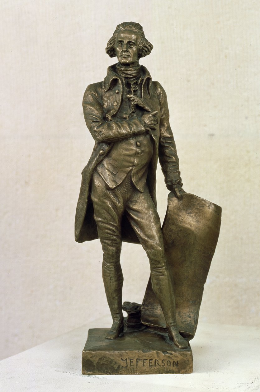 Thomas Jefferson (1743-1826) (bronze) af Pierre Jean David d