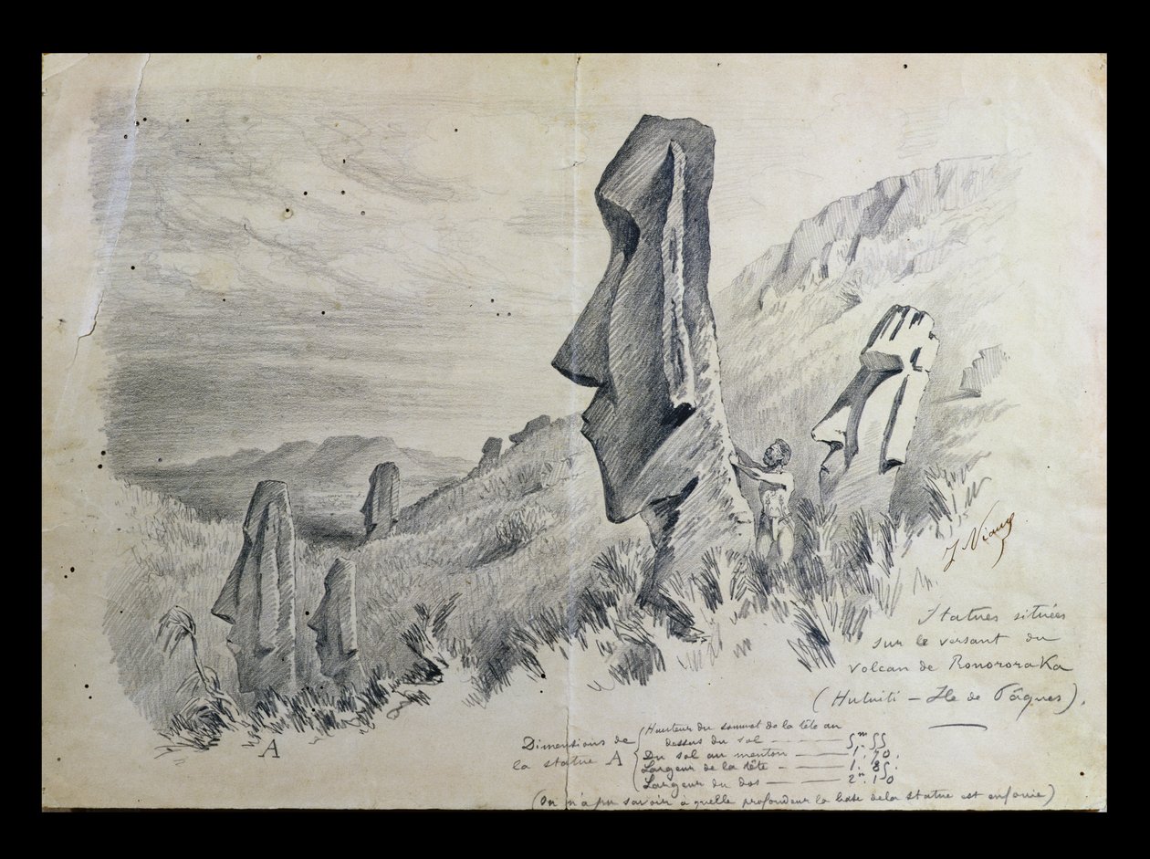 Monumenter på Påskeøen af Pierre Loti