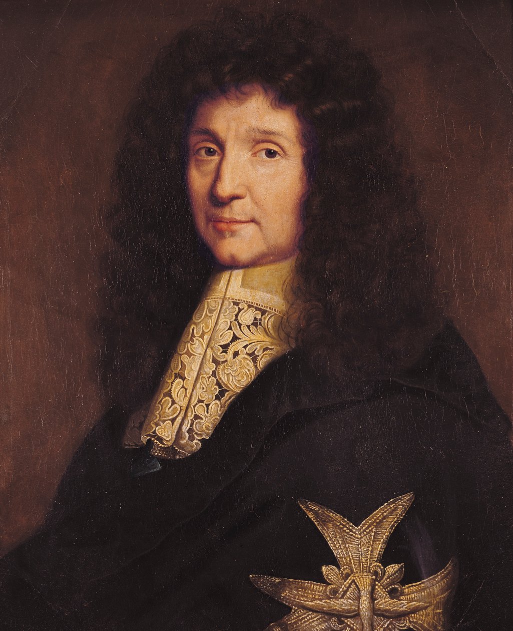 Portræt af Jean-Baptiste Colbert de Torcy (1619-93) 1667 af Pierre Mignard