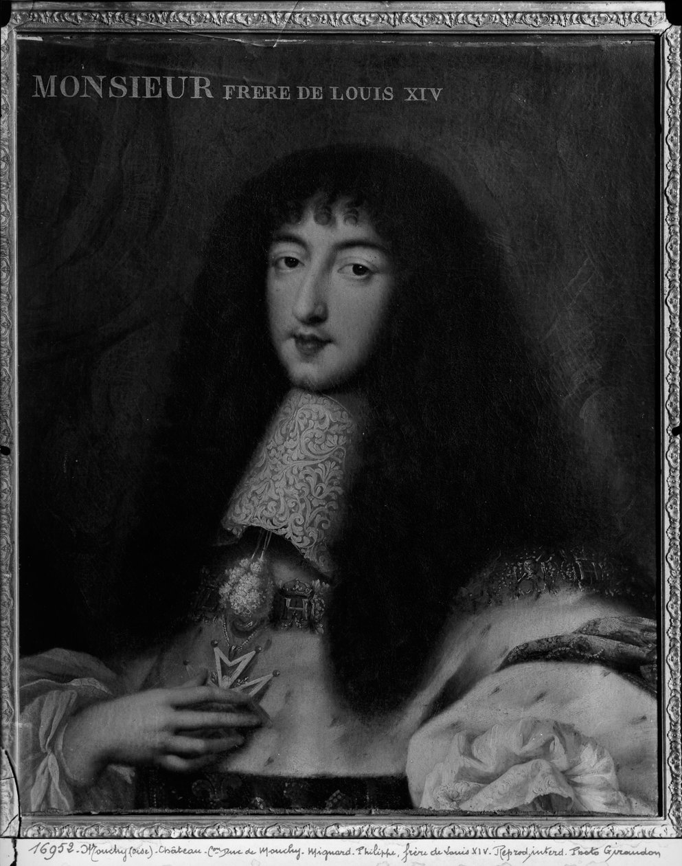 Portræt af Philippe af Pierre Mignard