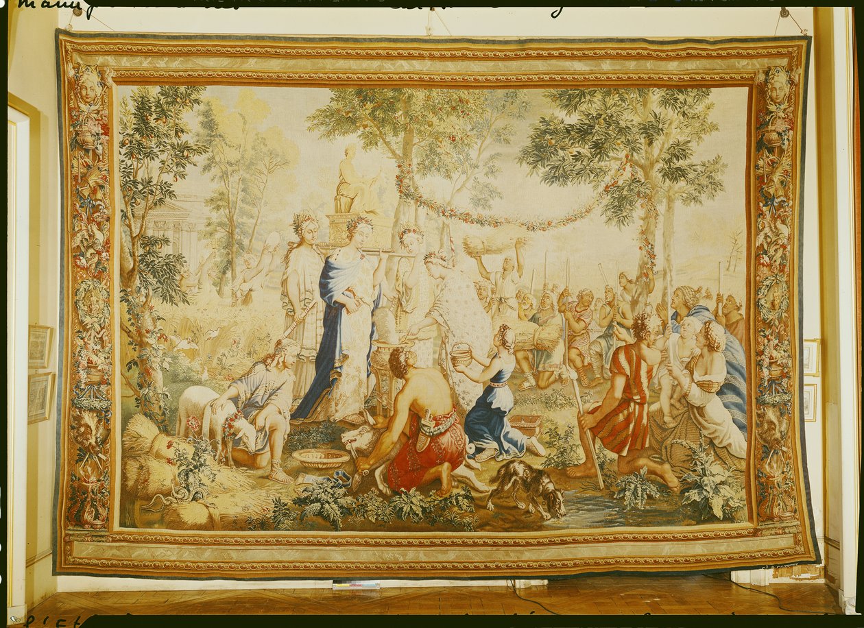Sommer, Gobelins fabrik (tæppe) af Pierre Mignard