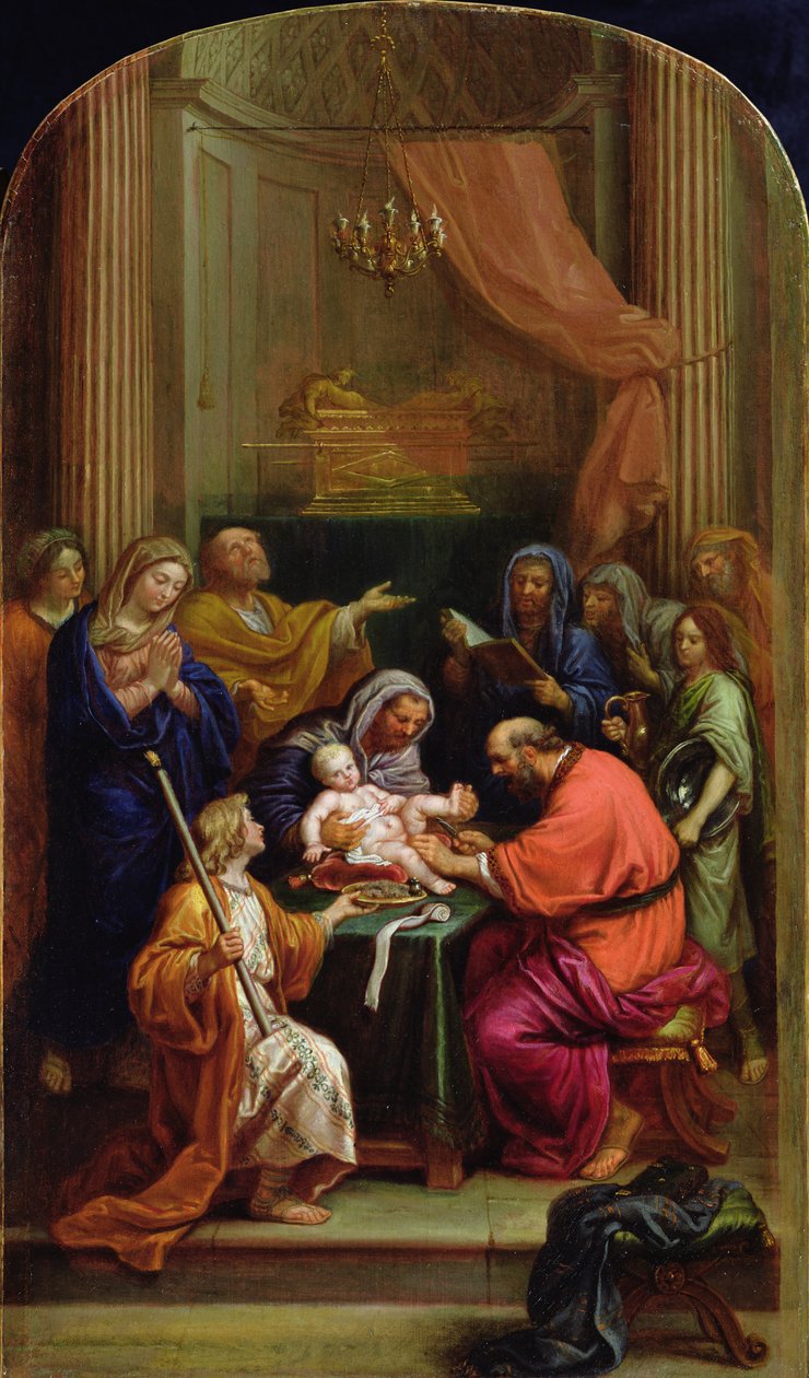 Jesu Kristi omskærelse af Pierre Mignard