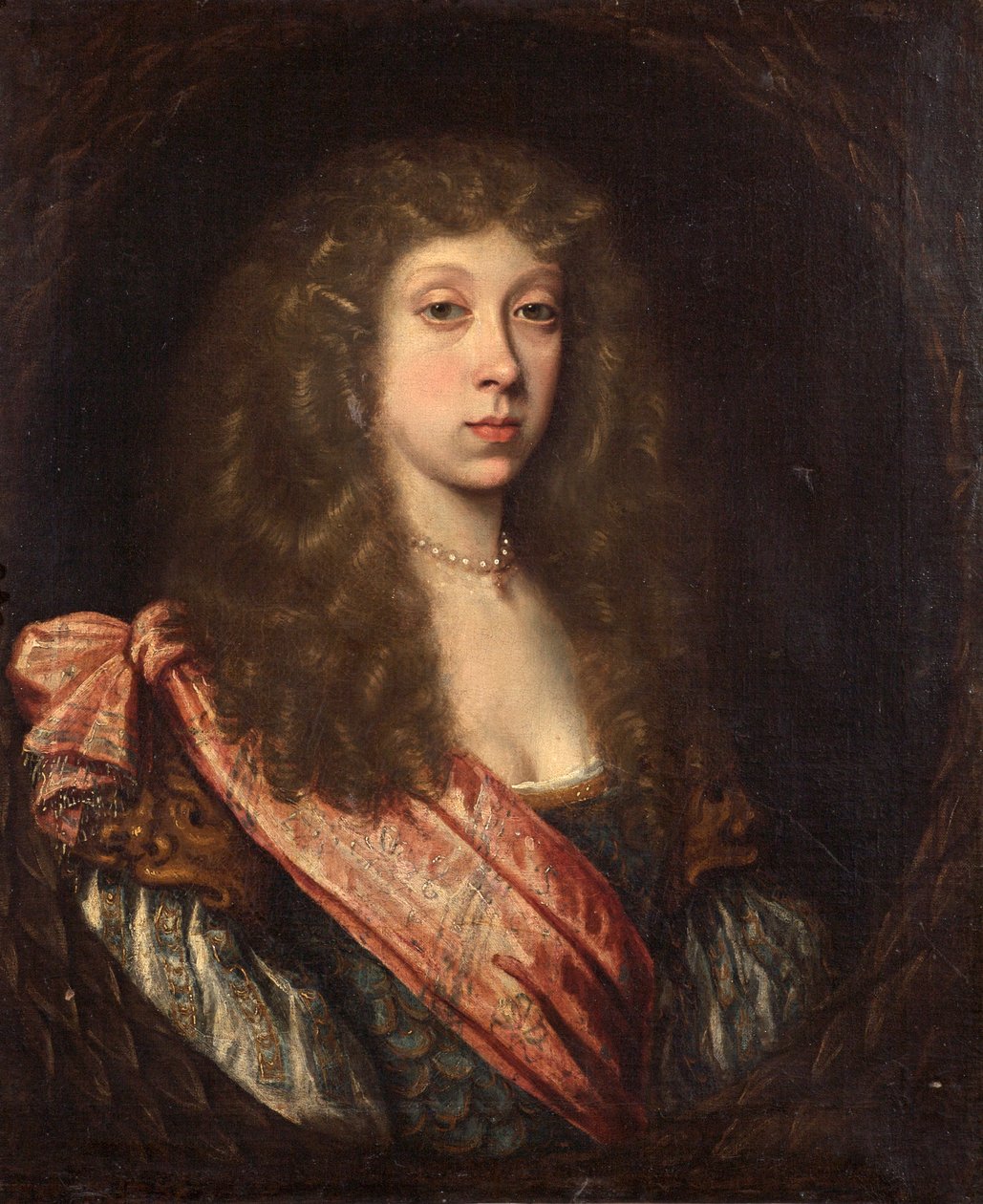 Ukendt dame i maskedragt, ca. 1670 af Pierre Mignard