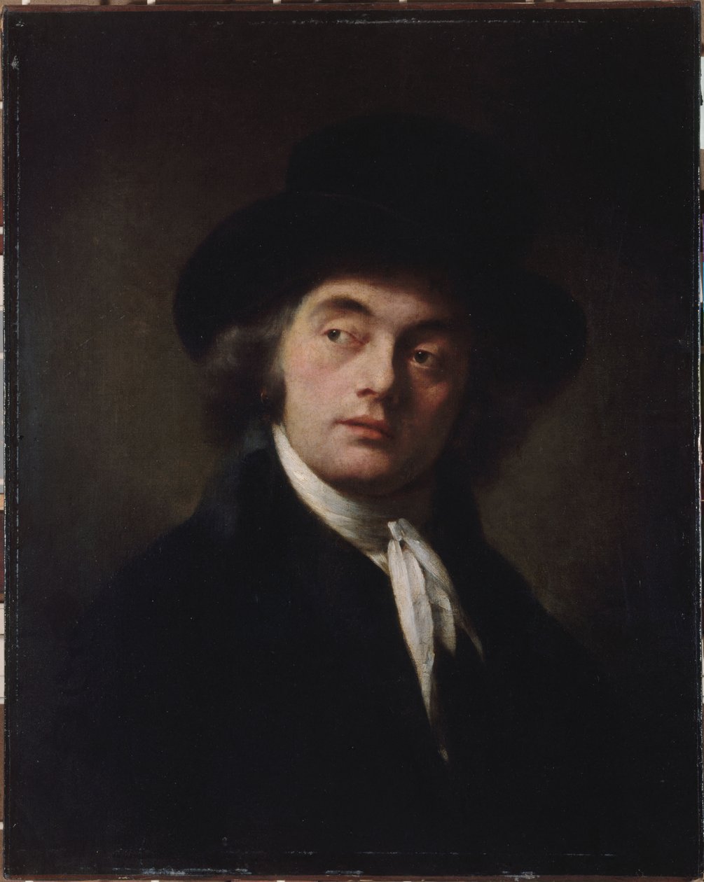 Portræt af en ung mand af Pierre Paul Prudhon