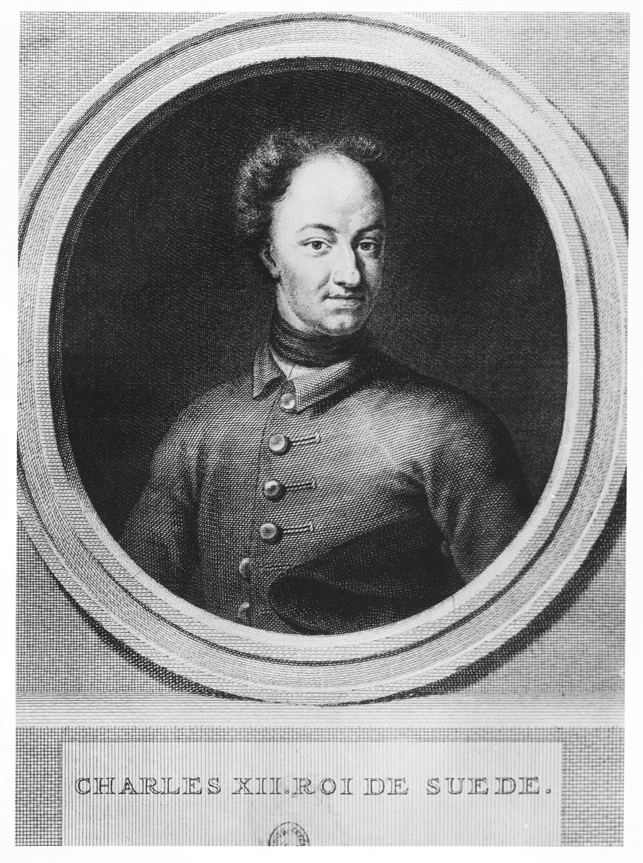 Karl XII, konge af Sverige af Pierre Tanje