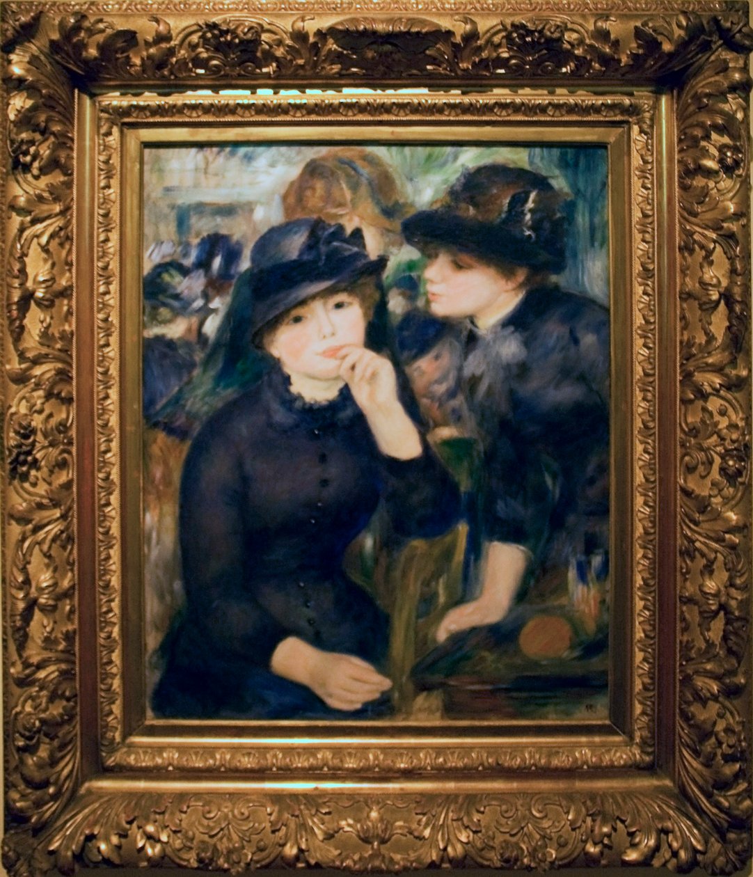 Piger i sort af Pierre Auguste Renoir