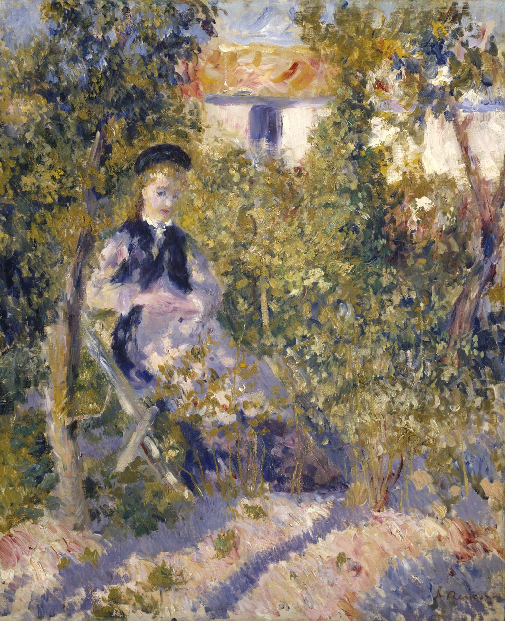 Nini i haven (Nini Lopez) af Pierre Auguste Renoir