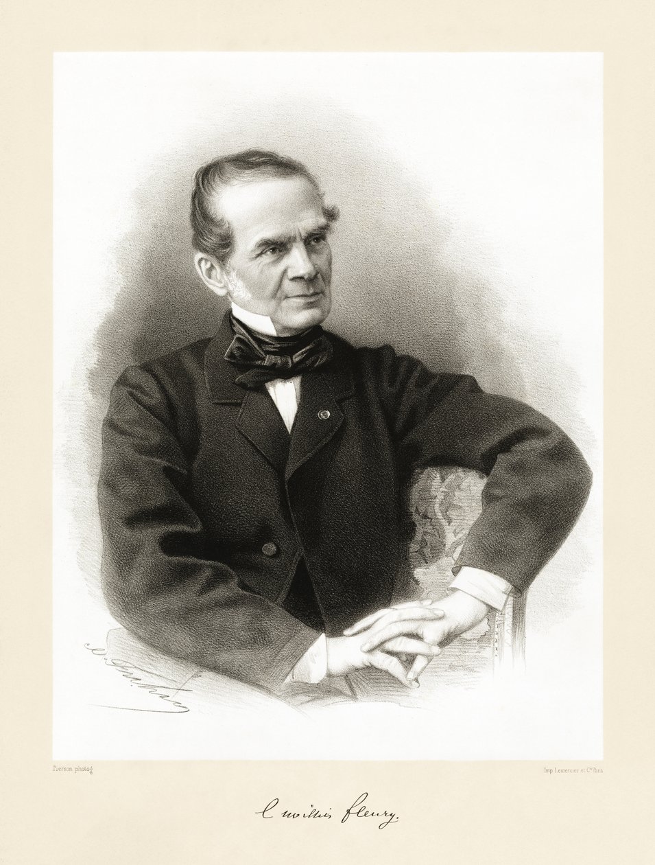 Alfred Auguste Cuvillier-Fleury, 1865-66 af Pierre Louis Pierson