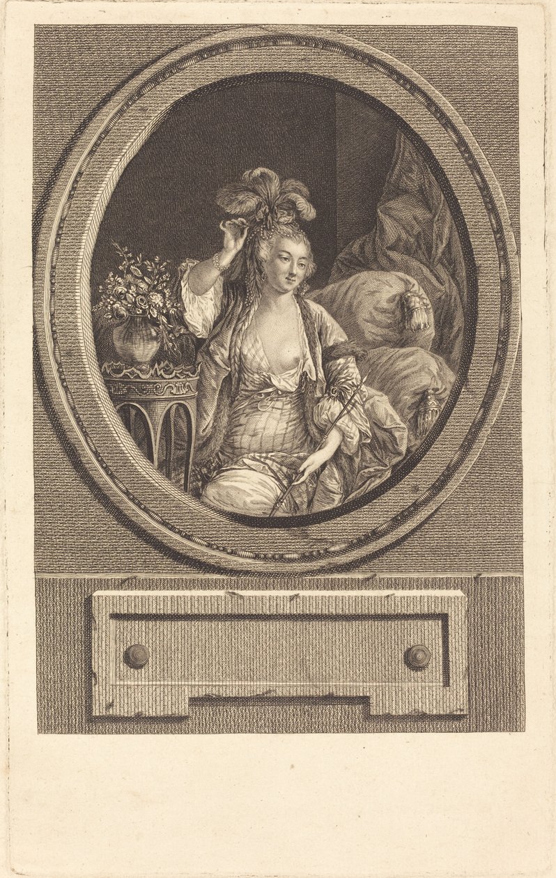 Roxelane af Pierre Adrien Le Beau after Jean Demosthene Dugourc