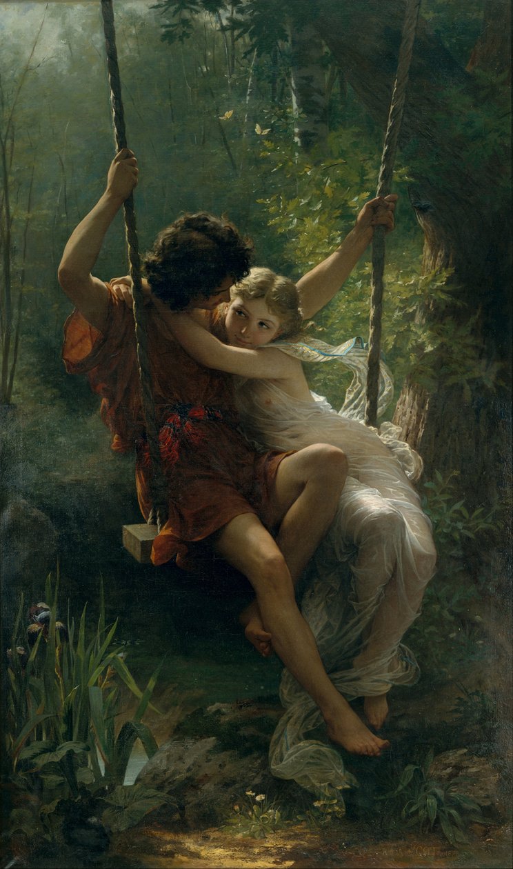 Forårstid af Pierre Auguste Cot