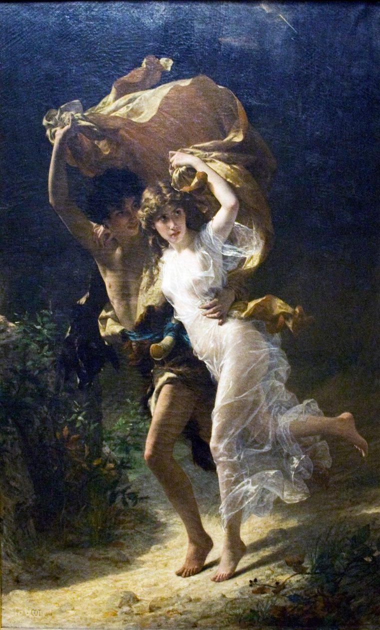 Stormen af Pierre Auguste Cot