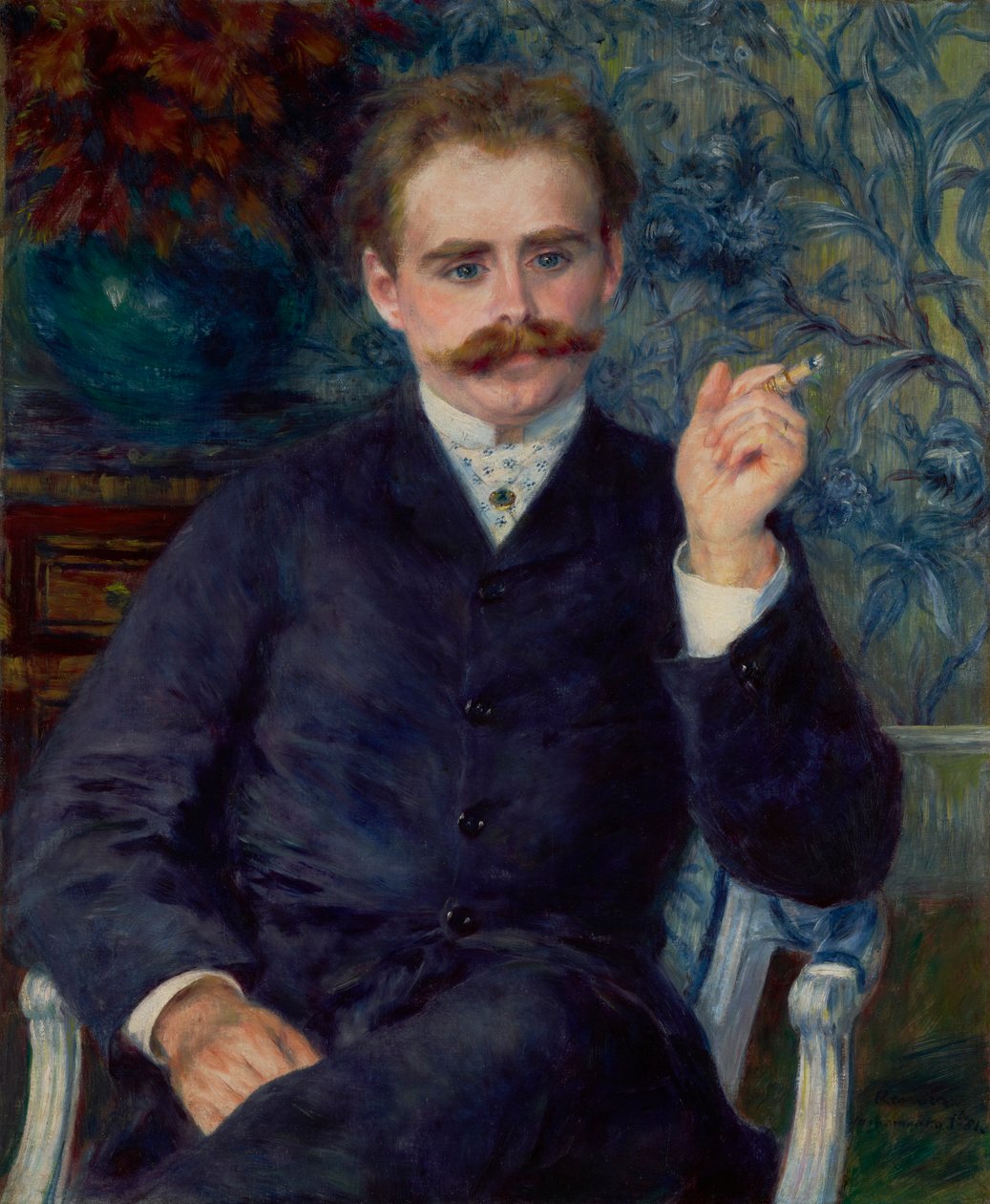 Albert Cahen dAnvers, 1881 af Pierre Auguste Renoir