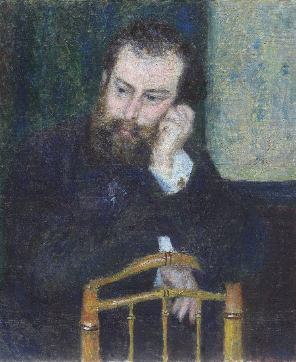 Alfred Sisley, 1876 af Pierre Auguste Renoir