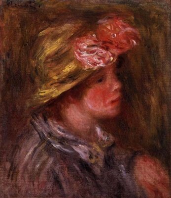 Andree, ca. 1917 (olie på lærred) af Pierre Auguste Renoir