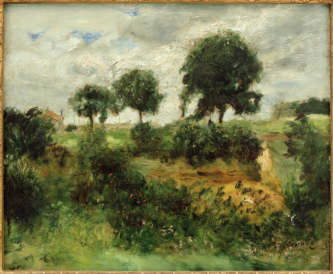 Efter stormen. af Pierre Auguste Renoir