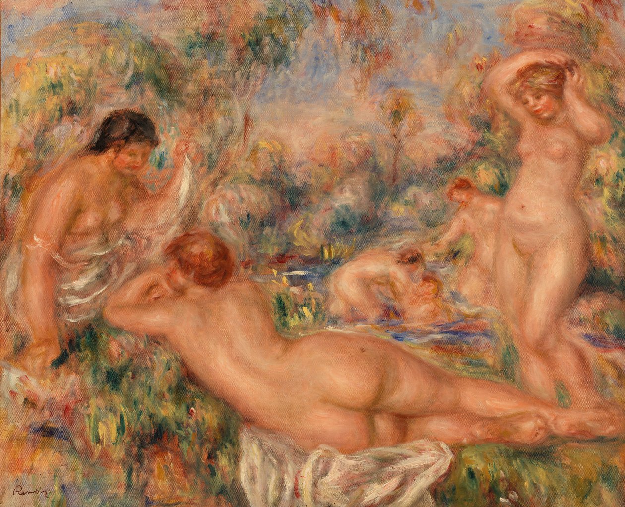 Badende af Pierre Auguste Renoir
