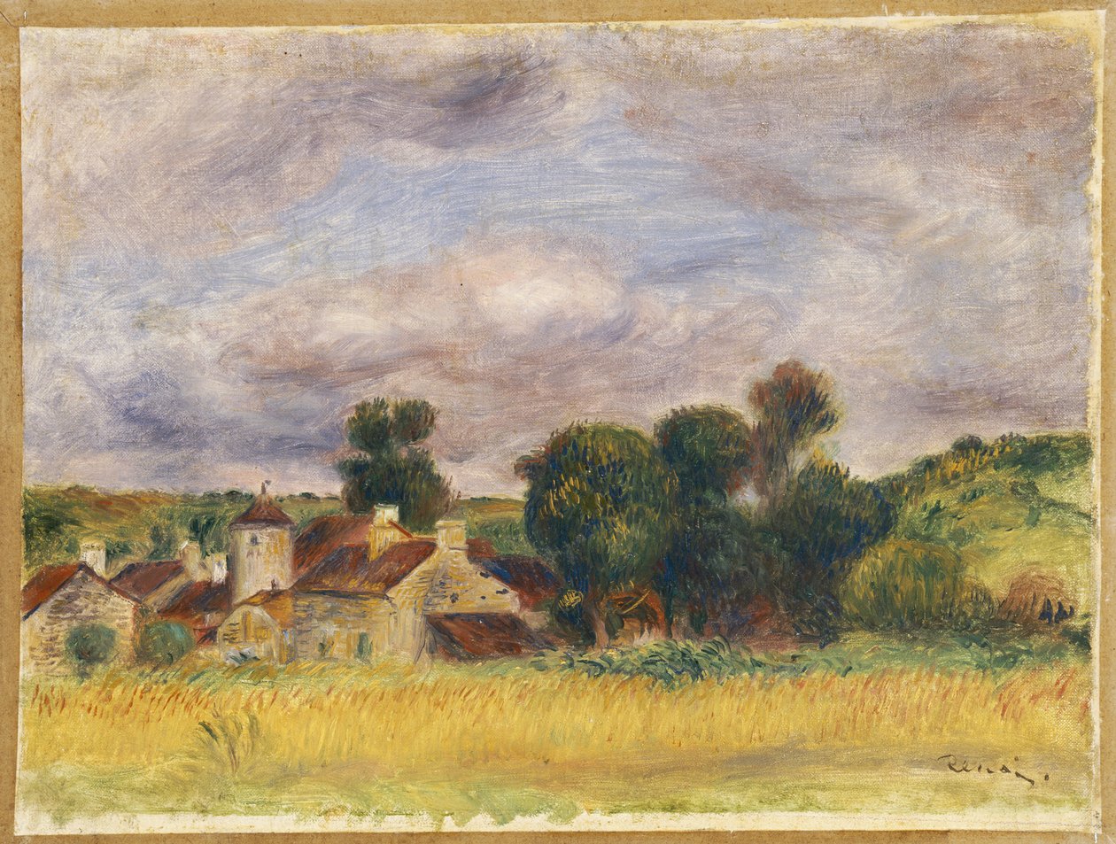 Brittany Countryside, ca. 1892 af Pierre Auguste Renoir