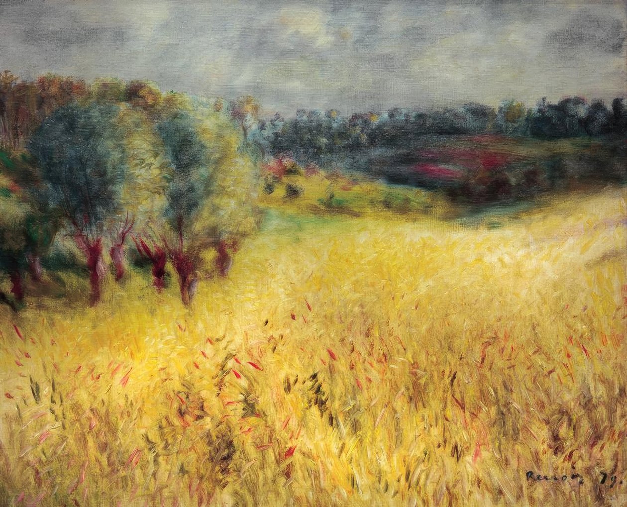 Kornmarken af Pierre Auguste Renoir
