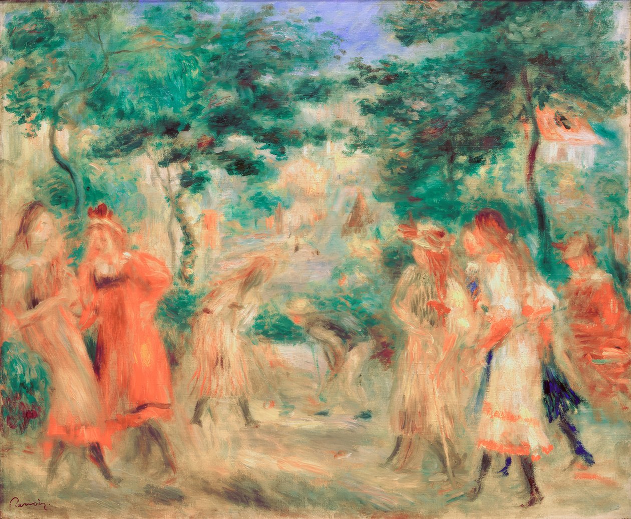 Børn i Montmartres have af Pierre Auguste Renoir