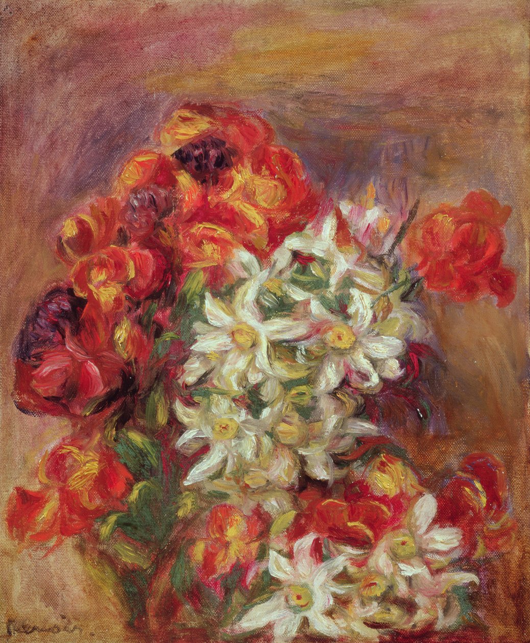 blomster af Pierre Auguste Renoir