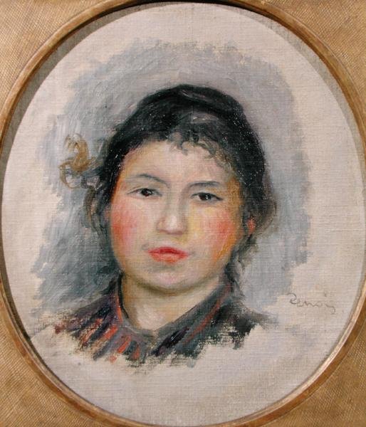 Leder af en ung kvinde af Pierre Auguste Renoir
