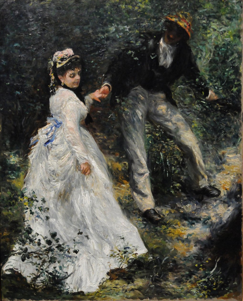 Promenaden, 1870 af Pierre Auguste Renoir