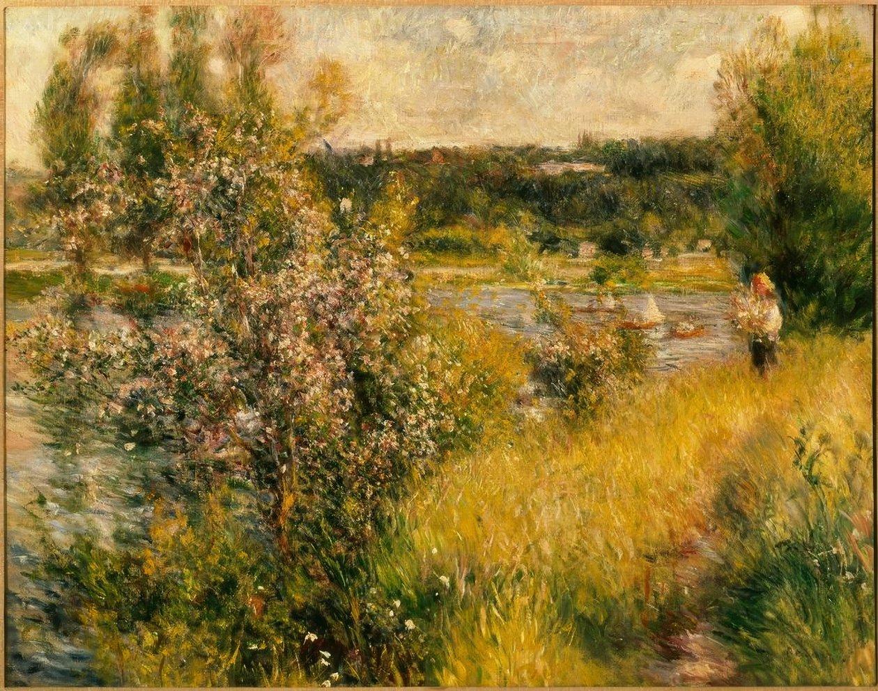 Seinen ved Chatou af Pierre Auguste Renoir