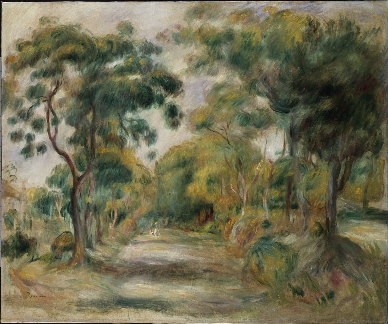 Landskab ved middagstid, 1900 af Pierre Auguste Renoir