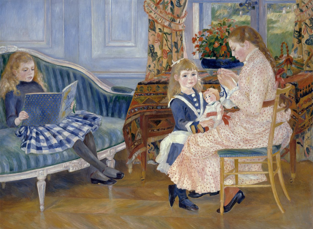 Børns eftermiddag på Wargemont af Pierre Auguste Renoir