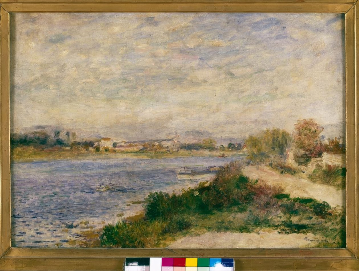 Seinen ved Argenteuil af Pierre Auguste Renoir