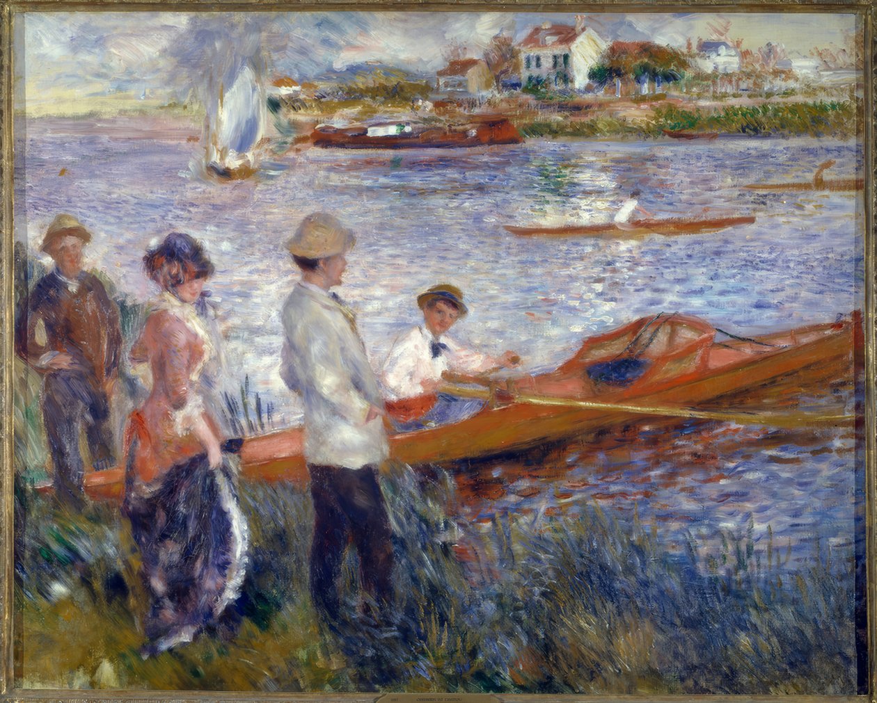 Les Canotiers i Chatou af Pierre Auguste Renoir
