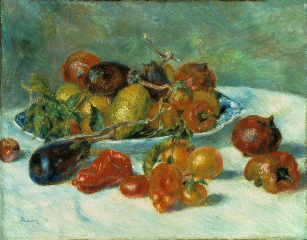 Frugter på Midi af Pierre Auguste Renoir