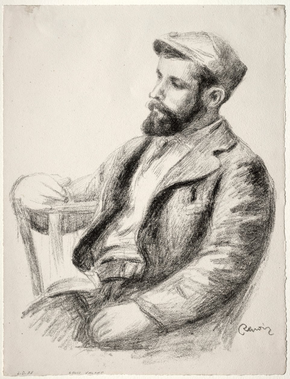 Louis Valtat, 1904. af Pierre Auguste Renoir