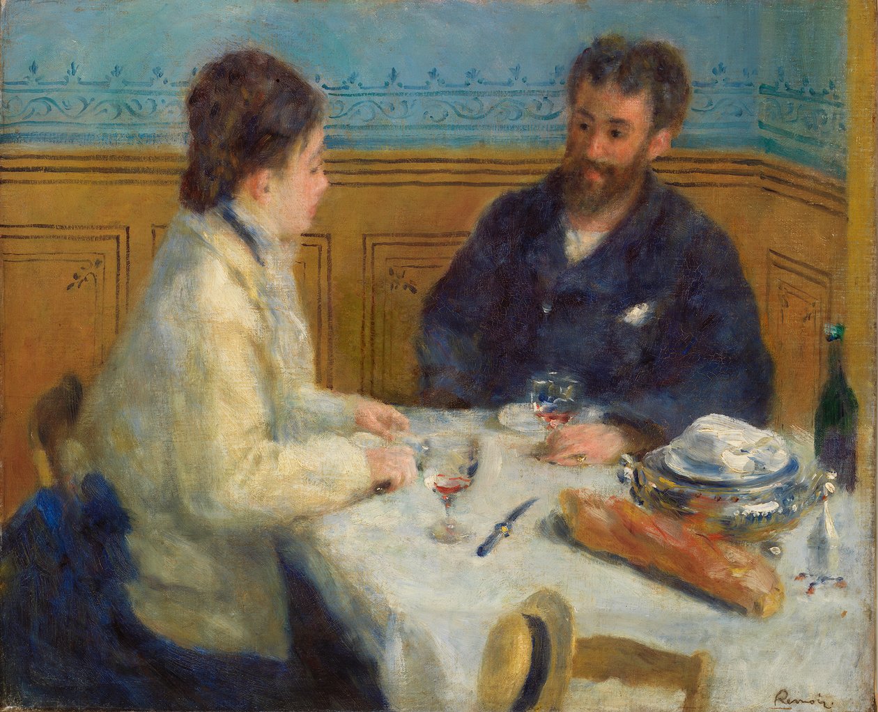 Frokost (frokost) af Pierre Auguste Renoir
