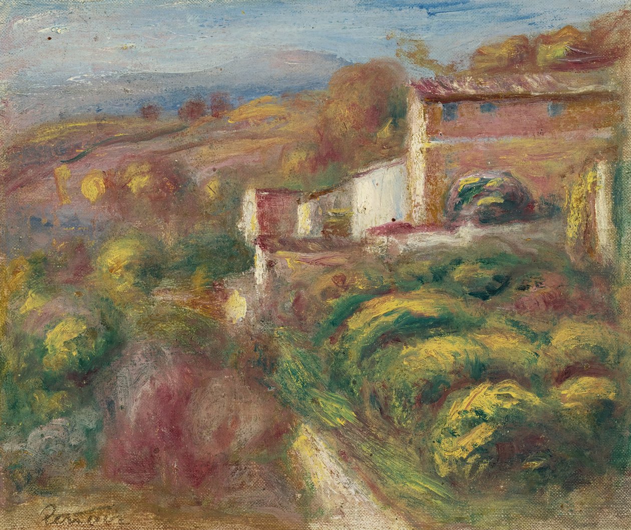 Postkontor af Pierre Auguste Renoir