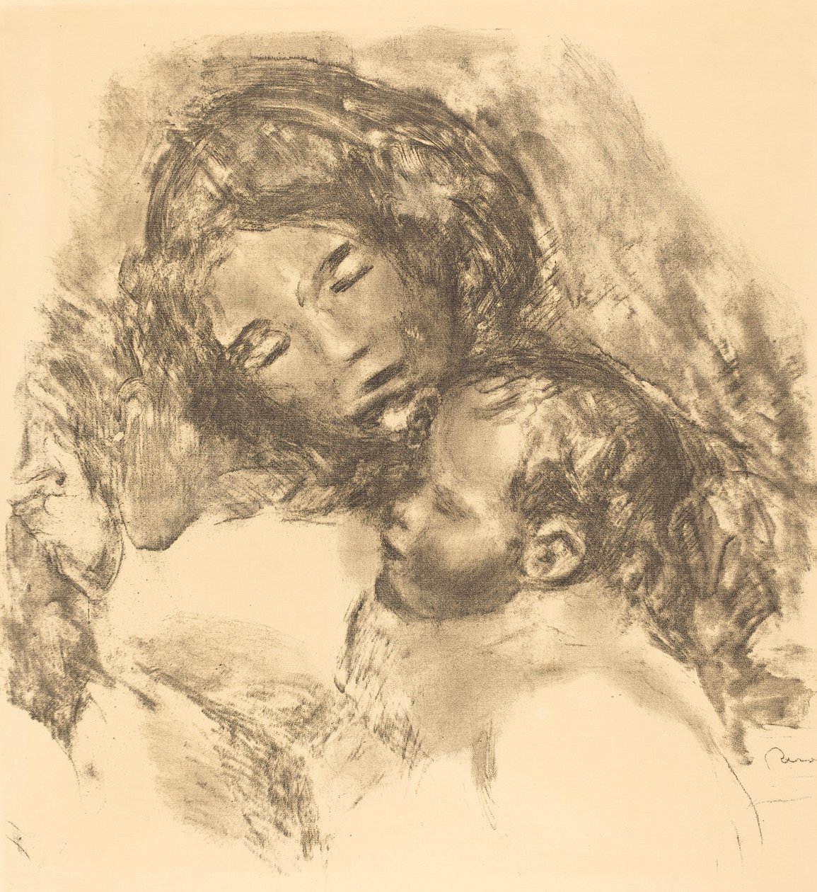 Maternity Maternite, ca. 1912. af Pierre Auguste Renoir