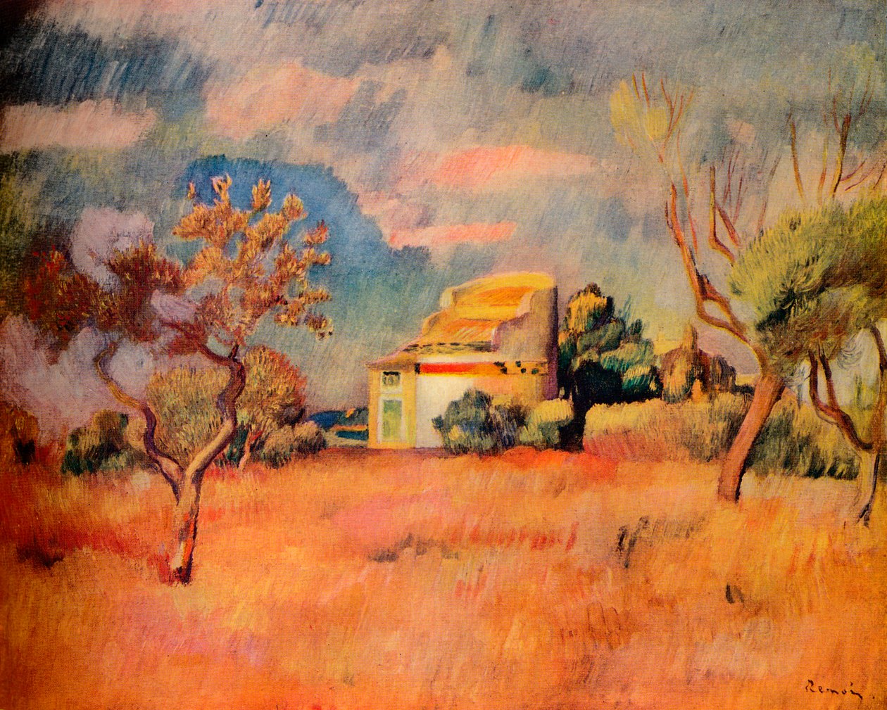 Mistral, c1800-tallet 1935. af Pierre Auguste Renoir
