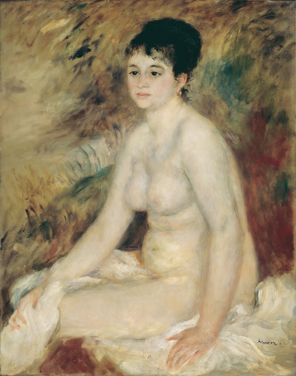 Efter badet af Pierre Auguste Renoir