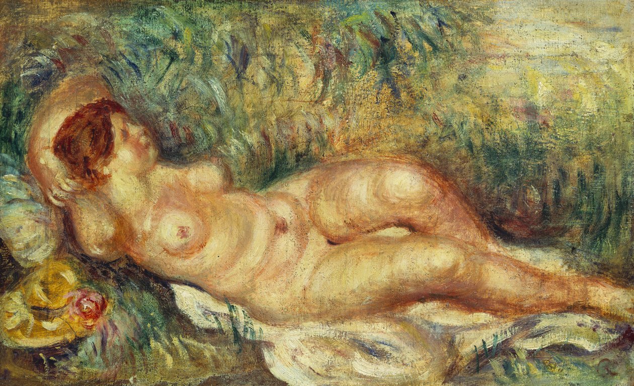 Udstrakt nøgen af Pierre Auguste Renoir