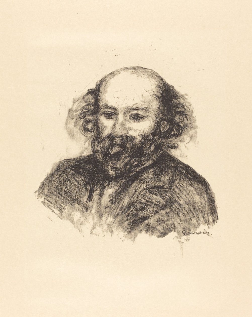 Paul Cezanne, 1902. af Pierre Auguste Renoir