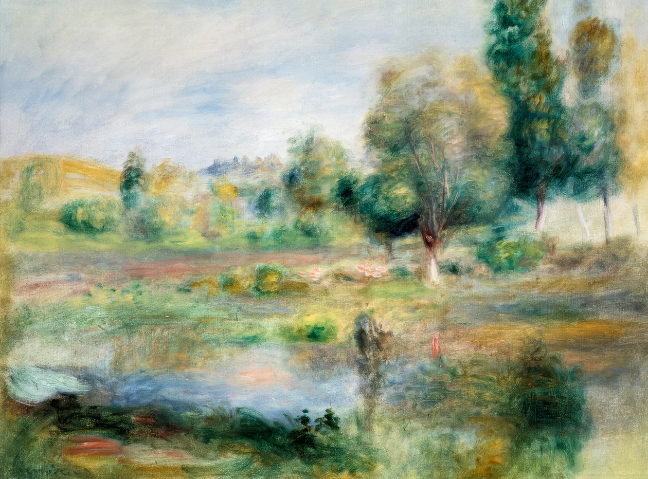 Landskabet af Pierre Auguste Renoir