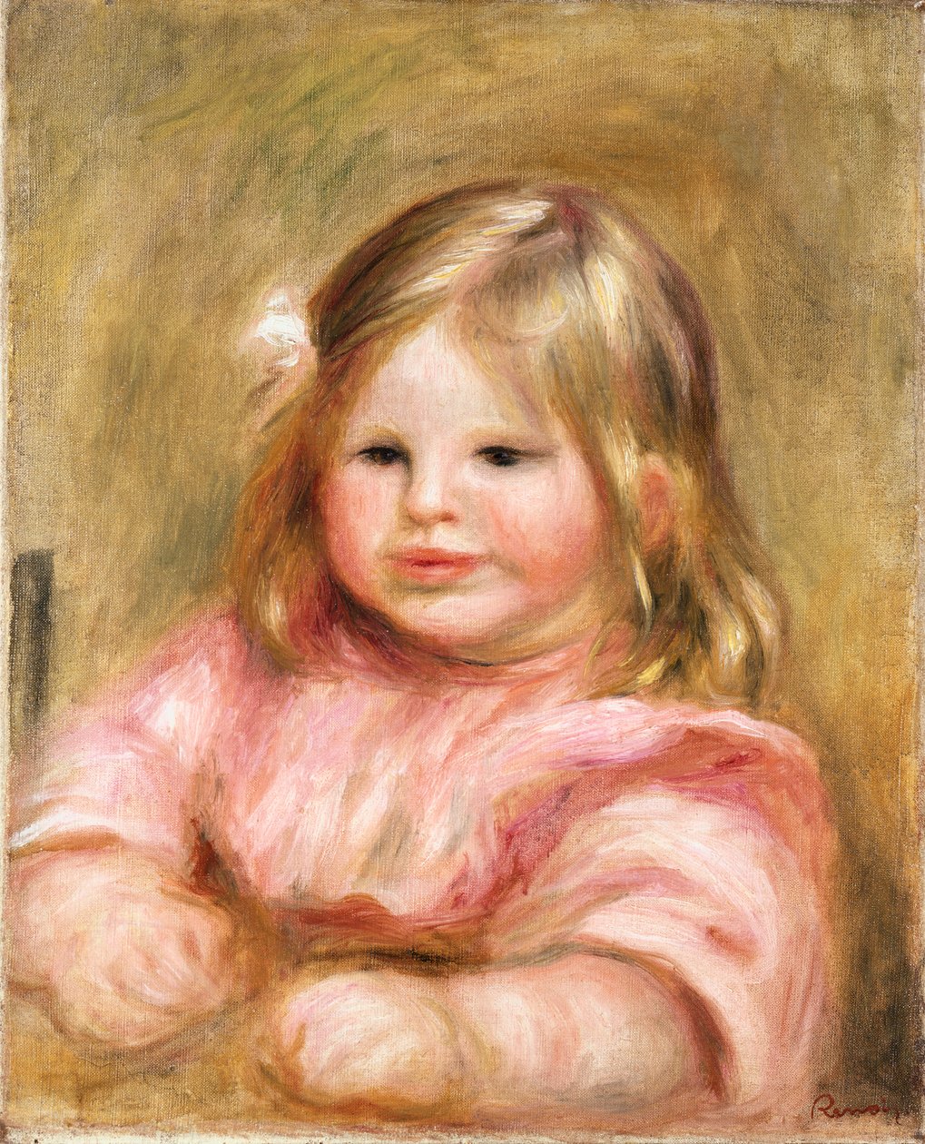 Portræt af Coco, ca. 1903-04 af Pierre Auguste Renoir