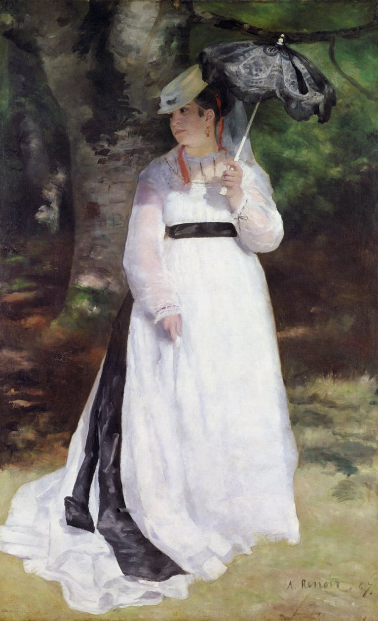 Portræt af Lise af Pierre Auguste Renoir