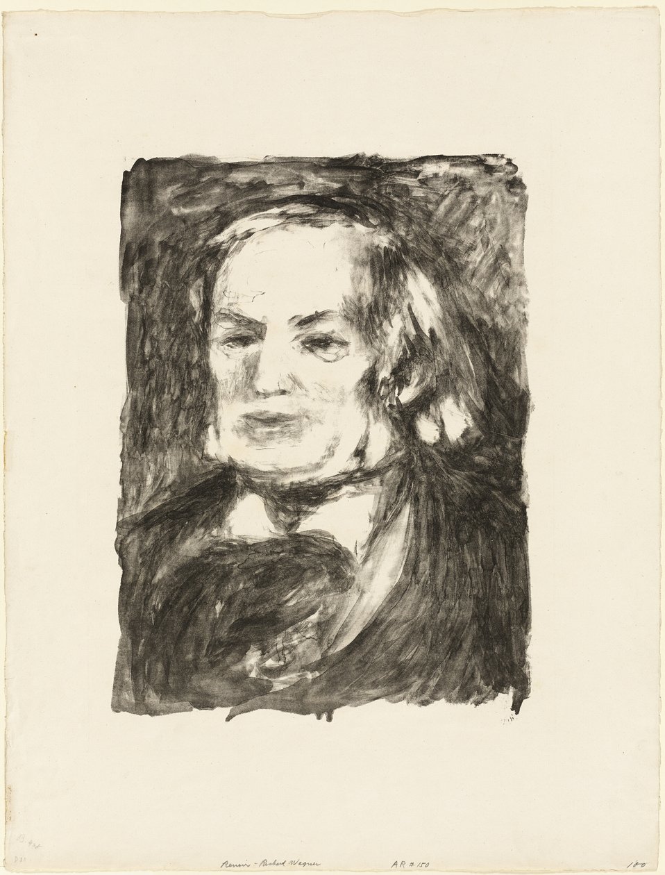 Portræt af Richard Wagner af Pierre Auguste Renoir