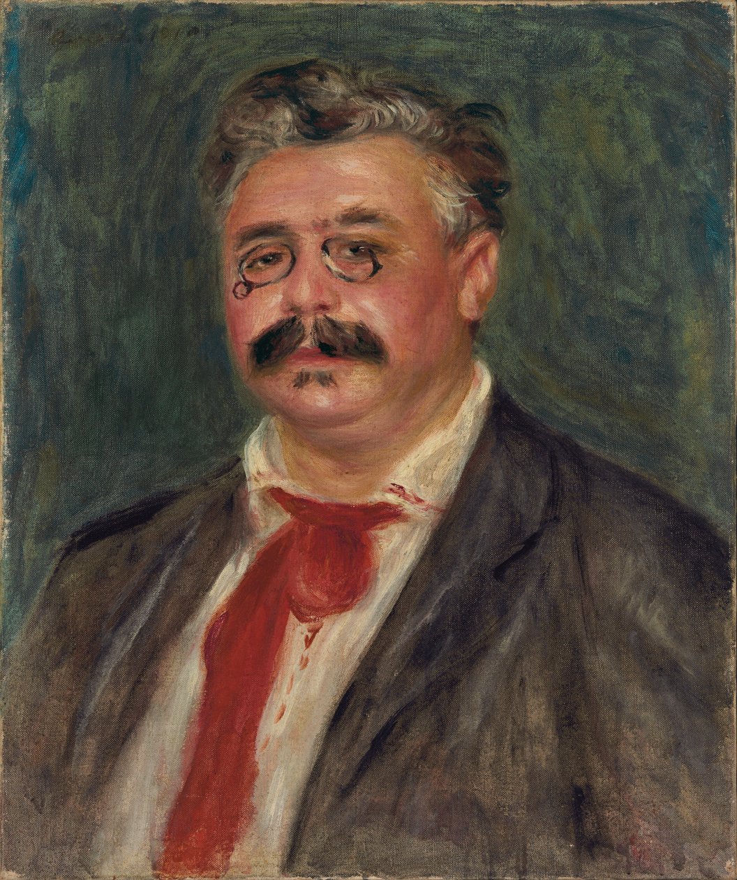 Portræt af Wilhelm Mühlfeld, 1910 af Pierre Auguste Renoir